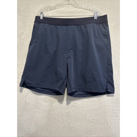 PUBLIC REC Men's Flex Short Navy Blue Unlined Athletic Stretch Performance Sz 38 - Picture 1 of 16